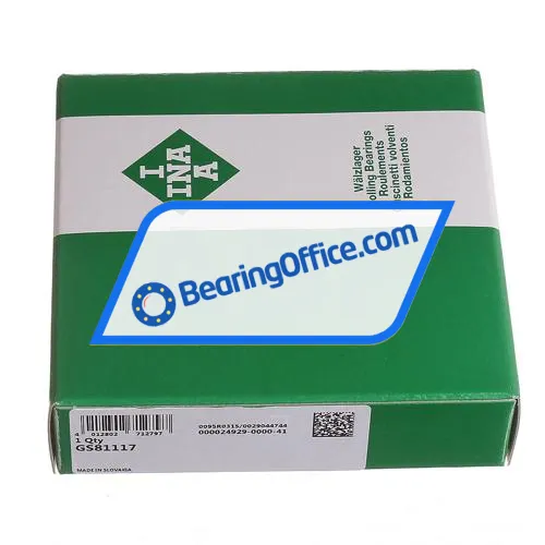 INA GS81117 bearing image 4