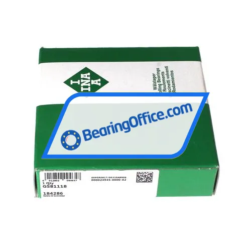 INA GS81118 bearing image 2