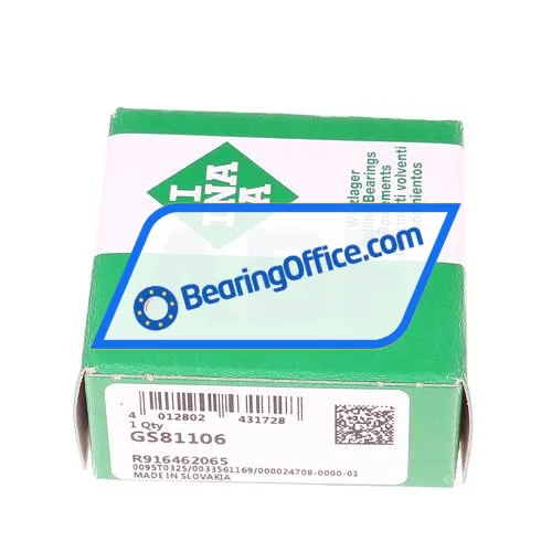 INA GS81106 bearing image 2