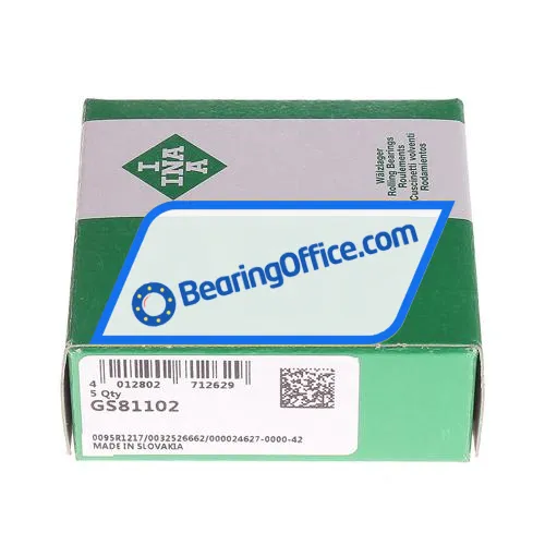 INA GS81102 bearing image 2
