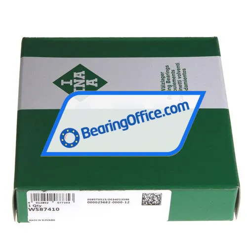 INA WS87410 bearing image 3