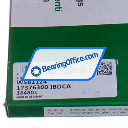 INA WS81124 bearing image 4