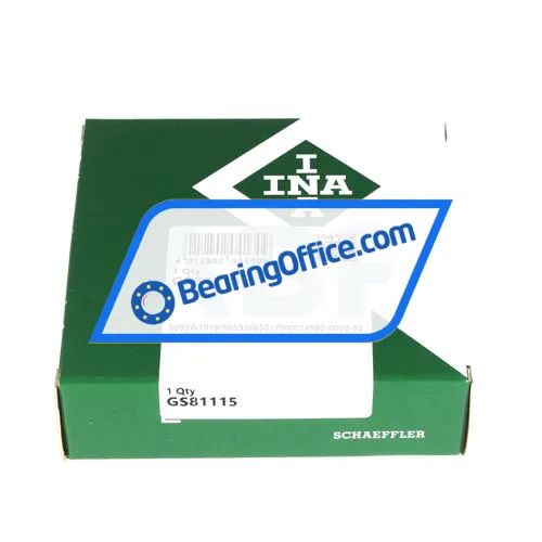 INA GS81115 bearing image 3