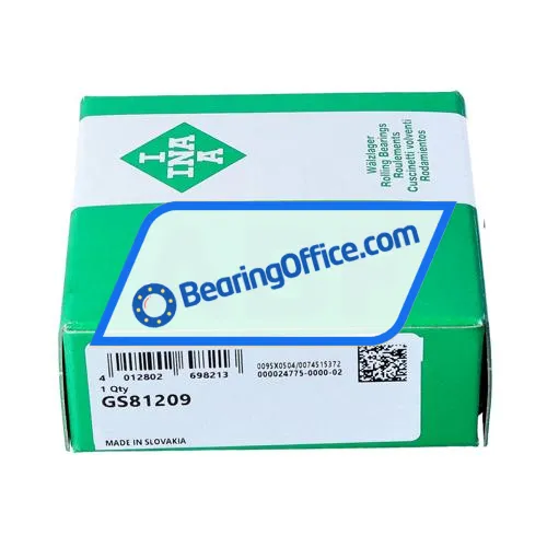 FAG GS81209 bearing image 3