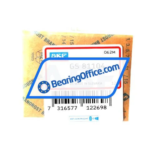 SKF GS81104 bearing image 2