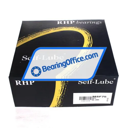 RHP MSF75 bearing image 2