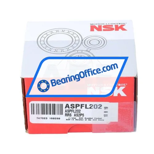 NSK ASPFL202 bearing image 3