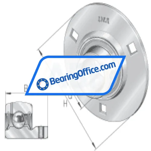 INA FLAN72-MSB bearing image 3