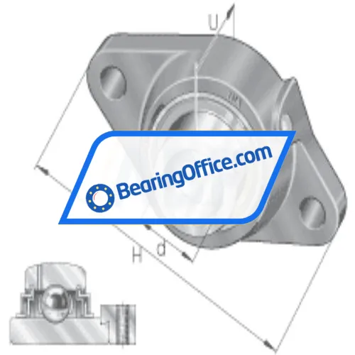 INA GG-CFTR08 bearing image 2
