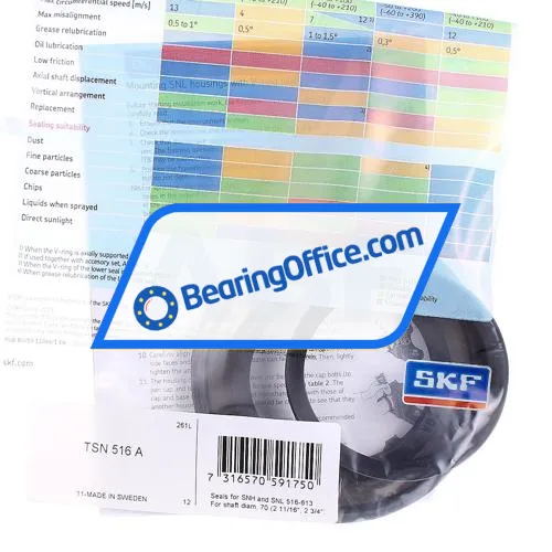 SKF TSN516A bearing image 2