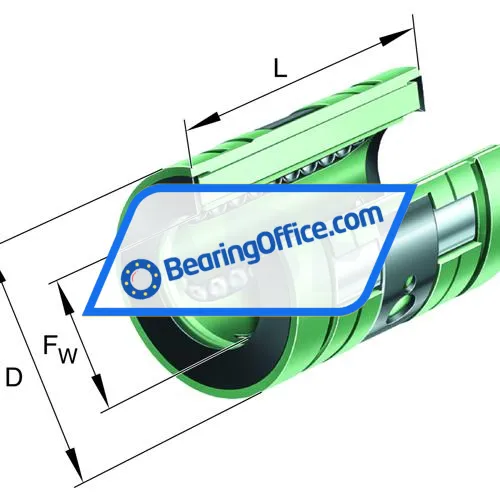 INA KNO12-B bearing image 5