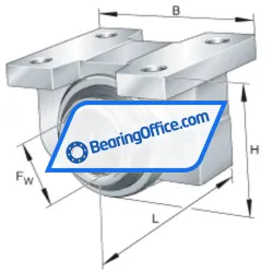 INA PAGBA30-PP-AS rulman resim 6