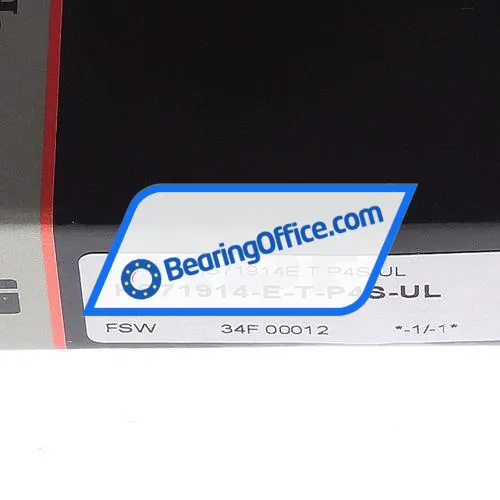 FAG HS71914-E-T-P4S-UL bearing image 5