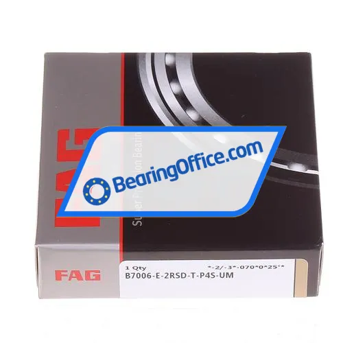 FAG B7006-E-2RSD-T-P4S-UM bearing image 2