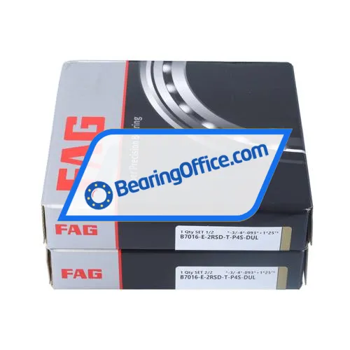 FAG B7016-E-2RSD-T-P4S-DUL
