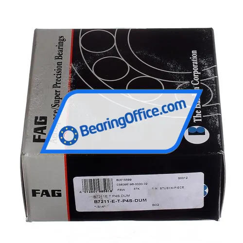 FAG B7211-E-T-P4S-DUM bearing image 2