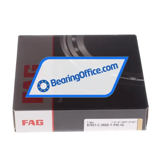 FAG B7017-C-2RSD-T-P4S-UL bearing image 4