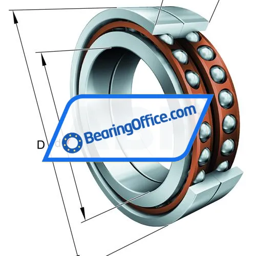 FAG BAX70-F-T-P4S-DBL bearing image 2