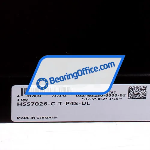 FAG HSS7026-C-T-P4S-UL bearing image 3