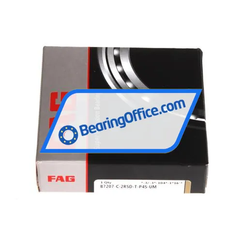 FAG B7207-C-2RSD-T-P4S-UM bearing image 3
