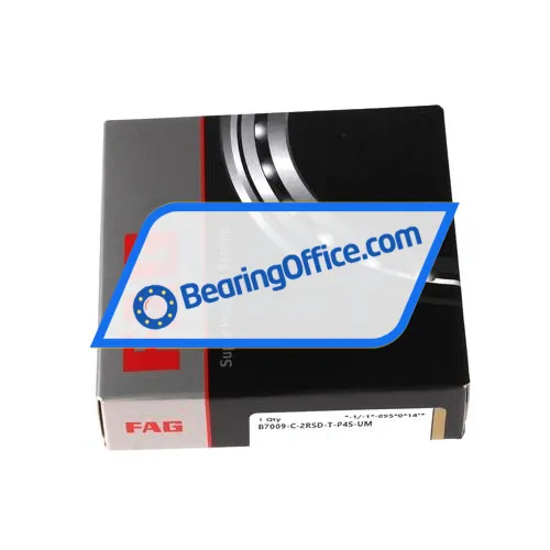 FAG B7009-C-2RSD-T-P4S-UM bearing image 3