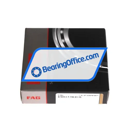 FAG B7009-E-T-P4S-K5-UL bearing image 3