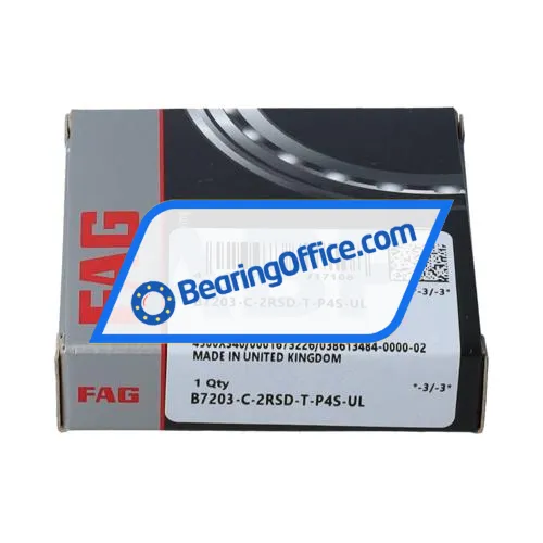 FAG B7203-C-2RSD-T-P4S-UL bearing image 3