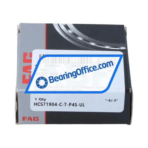 FAG HCS71904-C-T-P4S-UL bearing image 3