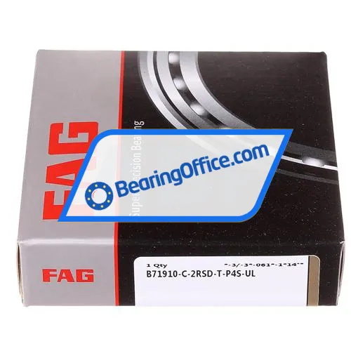 FAG B71910-C-2RSD-T-P4S-UL bearing image 2
