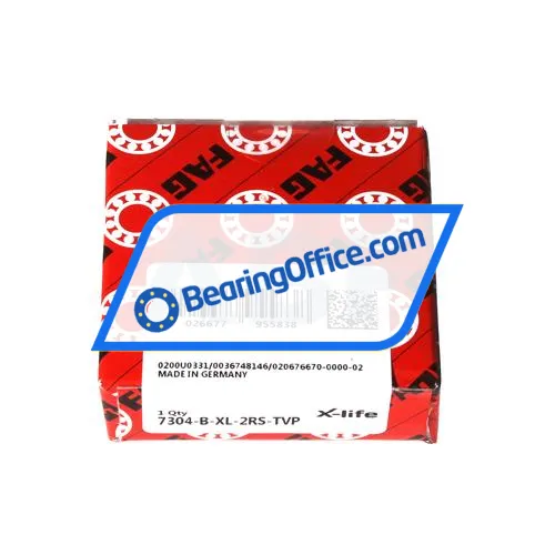 FAG 7304-B-XL-2RS-TVP bearing image 3