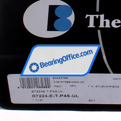 FAG B7224-E-T-P4S-UL bearing image 3