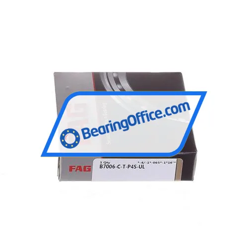 FAG B7006-C-T-P4S-UL bearing image 2