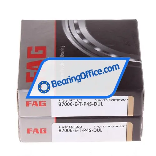 FAG B7006-E-T-P4S-DUL bearing image 2