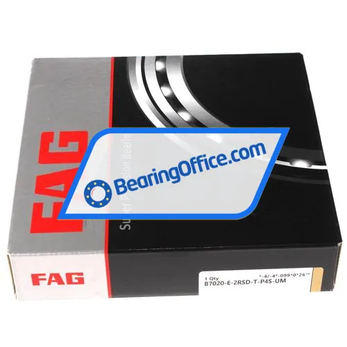 FAG B7020-E-2RSD-T-P4S-UM bearing image 2