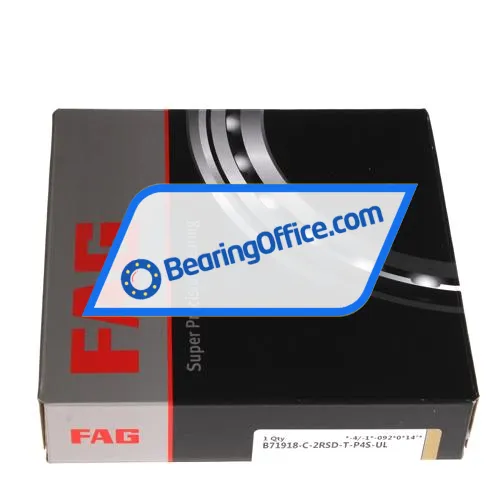 FAG B71918-C-2RSD-T-P4S-UL bearing image 2