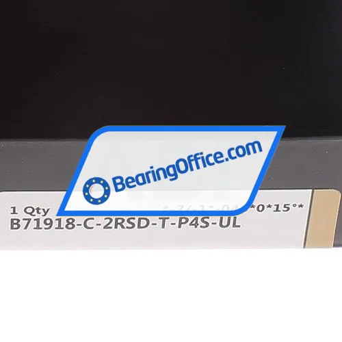FAG B71918-C-2RSD-T-P4S-UL bearing image 4