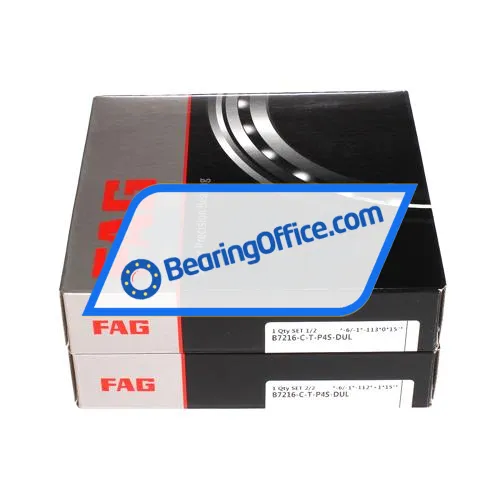 FAG B7216-C-T-P4S-DUL bearing image 3