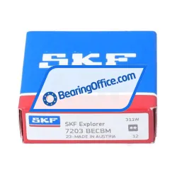 SKF 7203BECBM rulman resim 3