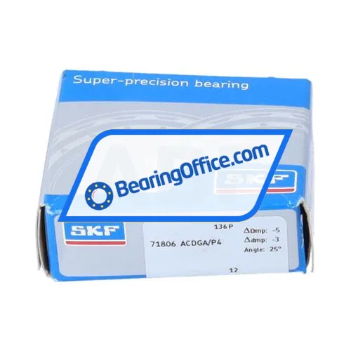 SKF 71806ACDGA/P4 bearing image 3