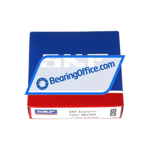 SKF 7207BECBM bearing image 3