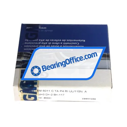 GMN Paul Müller Industrie SM6011C TA P4 RI UL GMN Paul Müller Industrie bearing image 3