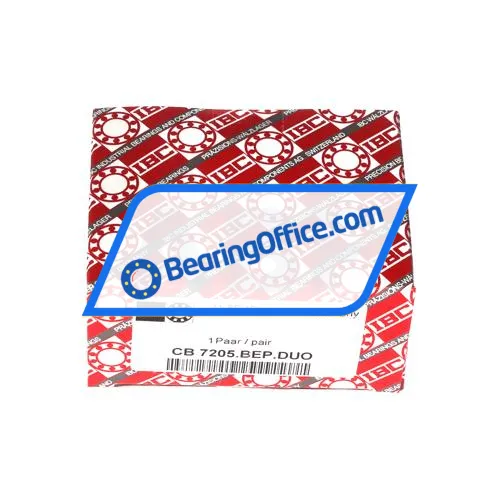 IBC Bearings CB7205-BEP-DUO bearing image 2