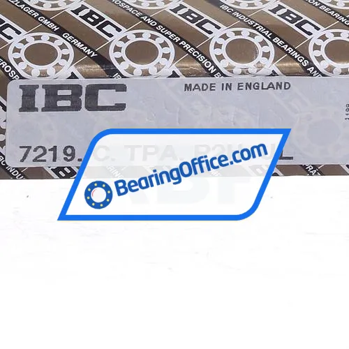 IBC Bearings 7219C-TPA-P2H-UL bearing image 3