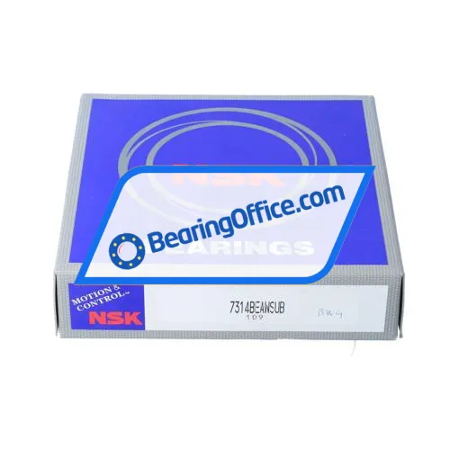 NSK 7314BEAWSUB bearing image 3