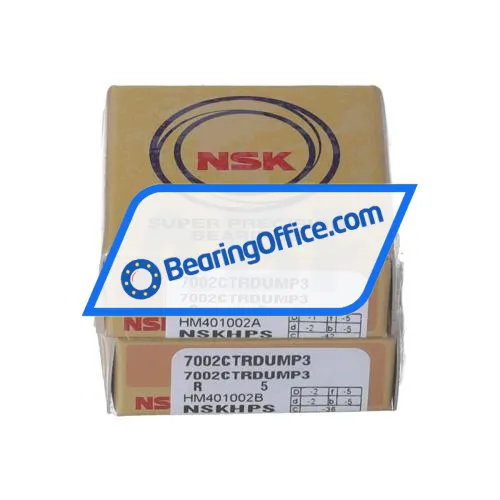 NSK 7002CTRDUMP3 bearing image 5