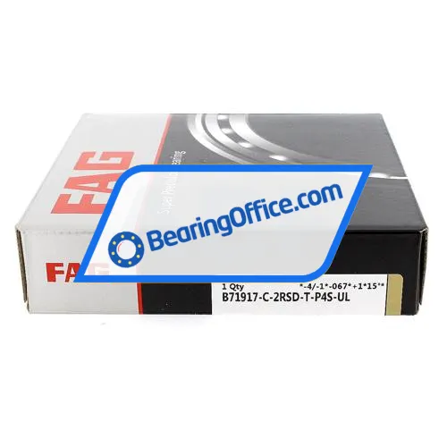 FAG B71917C-2RSD-T-P4S-UL bearing image 2