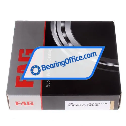 FAG B7016E-T-P4S-UL bearing image 2