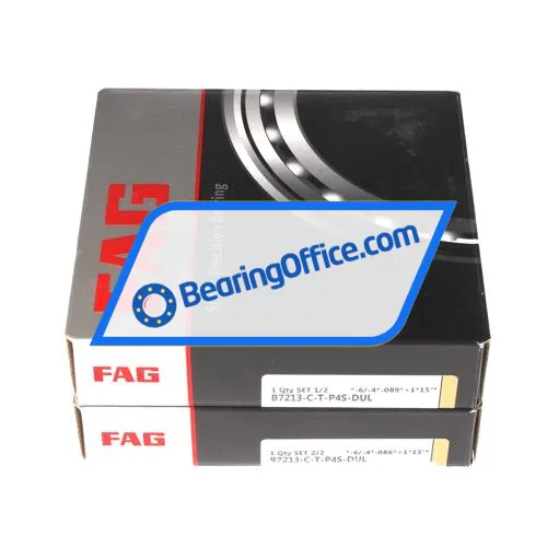 FAG B7213-C-T-P4S-DUL bearing image 3