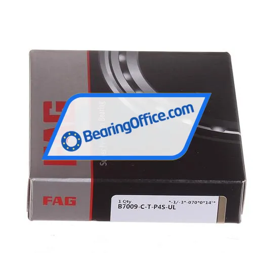FAG B7009-C-T-P4S-UL bearing image 3