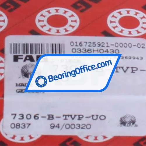 FAG 7306-B-TVP-UO bearing image 6